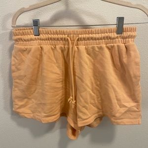 Orange H&M Comfy Shorts